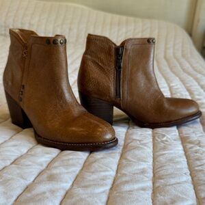 Bed Stu Brown Ankle Boots
